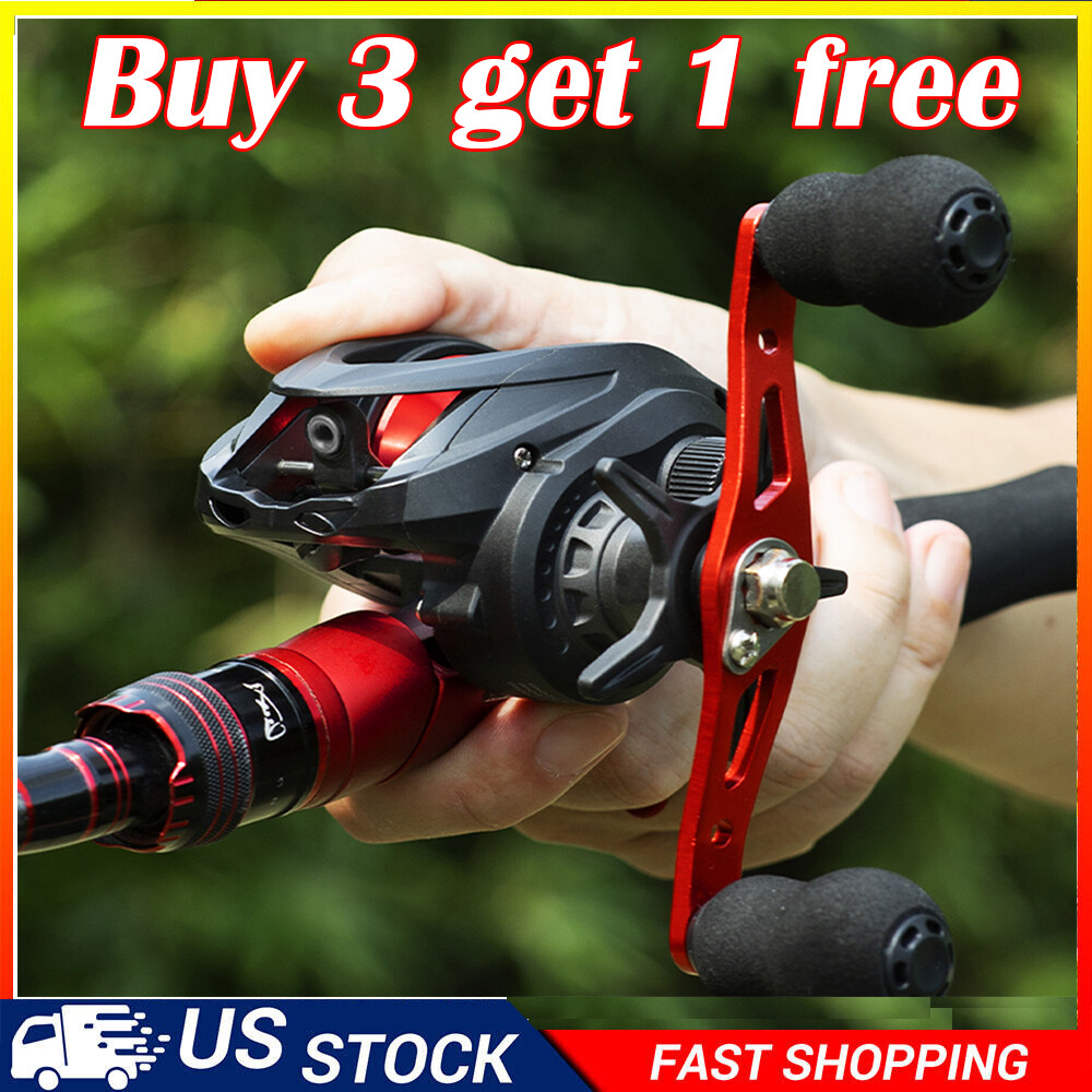 13+1 BB Spinning Fishing Reel 6.3:1 Baitfeeder Saltwater Surf Catfish Right Hand