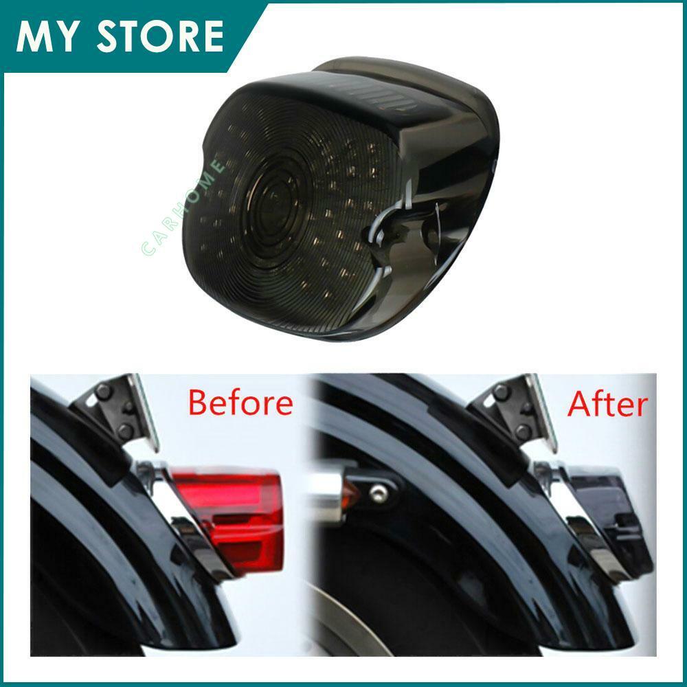 Smoke LED Tail Light Brake Rear for Harley Tour Road King El