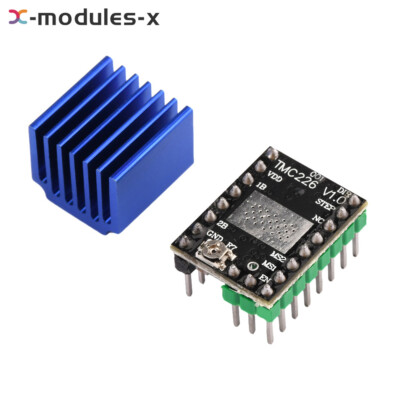 TMC2226 UART Stepper Motor Driver with Heatsink 1/4Set For Nano SKR 3D Printer