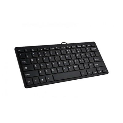 Ultra Thin Wired USB Mini PC Keyboard for PC Apple Mac Laptop Notebooks