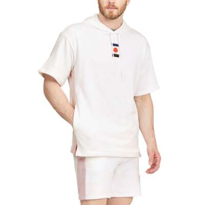 

Puma Decor8 Толстовка с коротким рукавом мужская белая повседневная верхняя одежда 531086-02, Белый