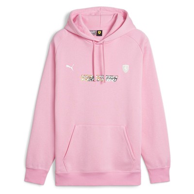 Puma Sf Race Crew пуловер с капюшоном Женская розовая повседневная верхняя одежда 62378605