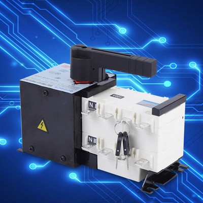 100 AMP GENERATOR AUTOMATIC TRANSFER SWITCH 4P 50/60Hz Dual Power PC Level