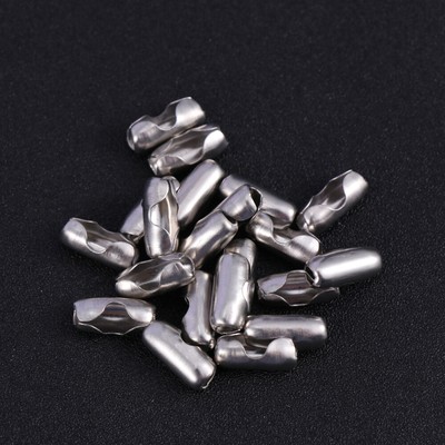100 Pcs Beads for Jewelry Making Pull Chain Connectors Pack