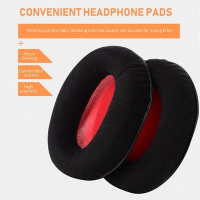 2pcs Earphone Sponge Protective Sleeves Earpads for KHX-HSCP HyperX Cloud II 2