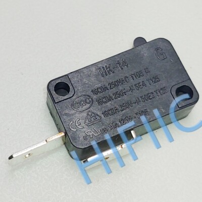 Weipeng HK-14 Micro Limit Switch 2 Pins 16A 250V Normally Open