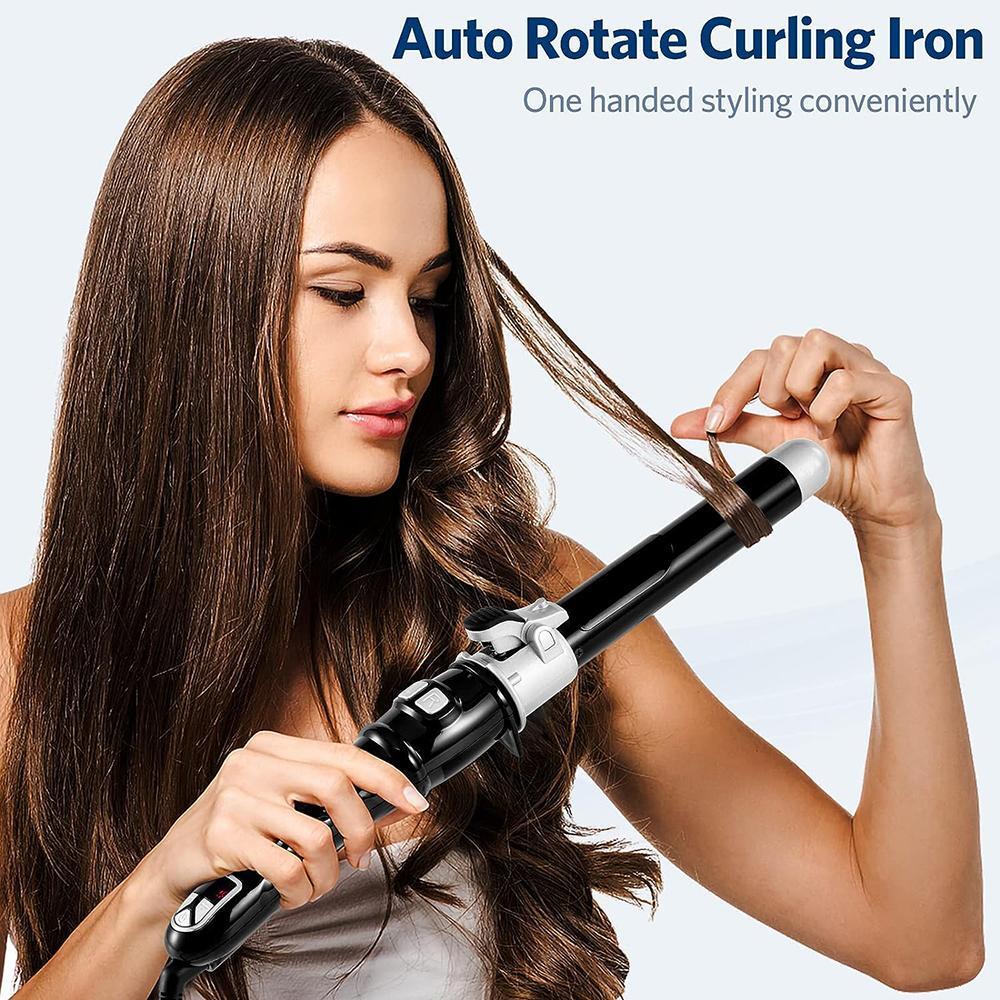 Rolling curl. Автоматическая плойка для завивки вращающиеся. curling roll. плойка вращающаяся купить.