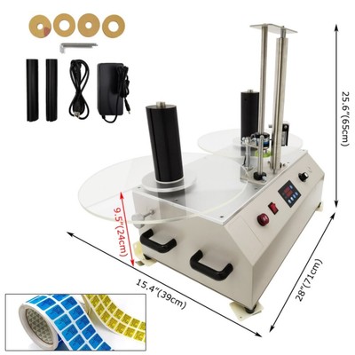 Adjustable Automatic Counting Label Rewinding Machine Multiple Label Rewinding