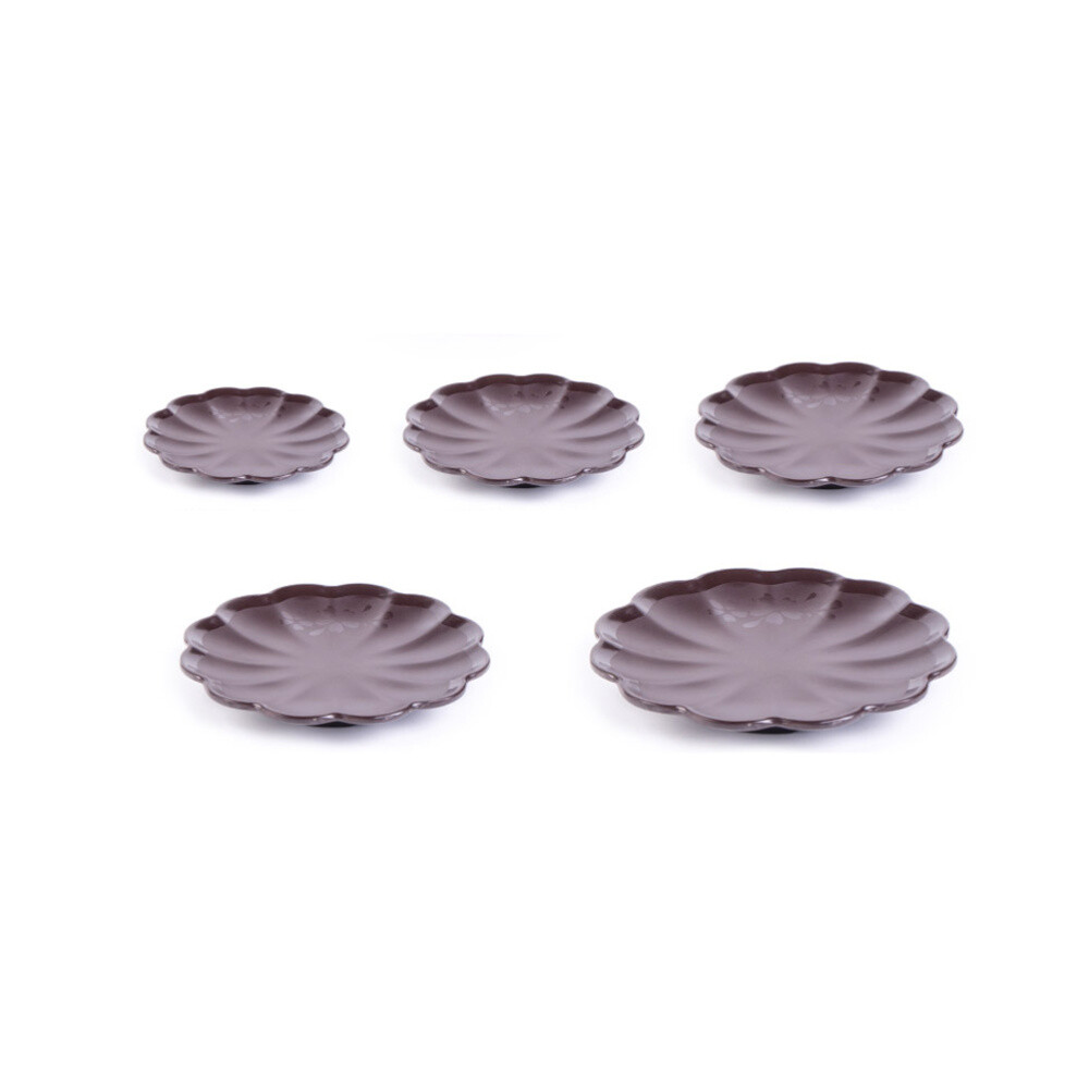 Set 4 Michel Design Works Melamine 8/" Asst Accent Salad Dessert Plate Flamingo