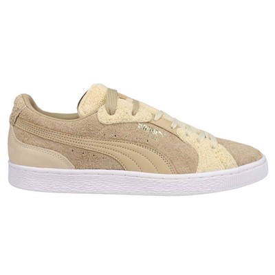 Женские коричневые кроссовки Puma Cunning Suede Lace Up, повседневная обувь 383999-01