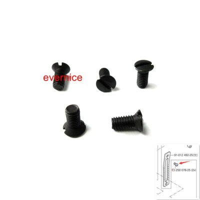 5 Pcs Mounting Screws #11-250076-25 For Pfaff 335 1245 1293 1294 1422 422 1425