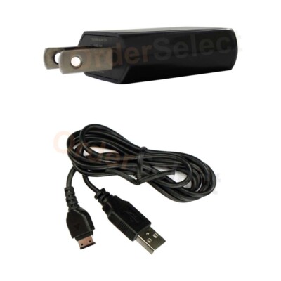 Wall Charger+USB Cable for Samsung Knack u810 Renown u350 Smooth u750 Alias 2