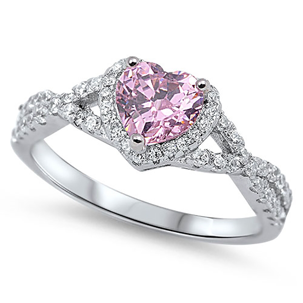 ■ENGBROX■ silver925 forever heart cubic ring EBRG23004SV Amazon.com: Homxi Womens Eternity Rings Sterling Silver