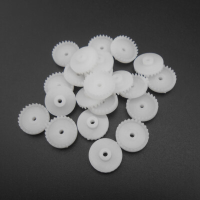 20Pcs 0.5 Mod 26T Plastic Crown Reduction Gear 26 Teeth Bore 2MM 1.95MM 2A C262A