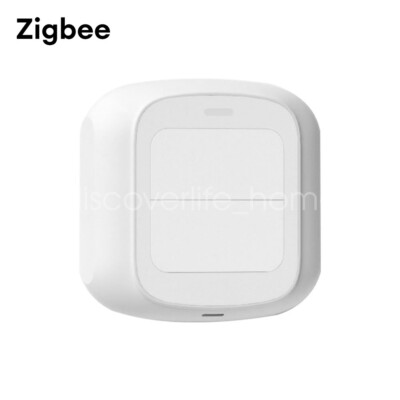 For Tuya ZigBee Wireless Smart Switch Scene Push Button Wall Switch APP Control