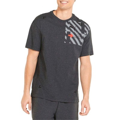 

Puma Re:Collection Graphic Crew Neck Футболка с коротким рукавом Мужские серые повседневные топы 5, Grey, Puma Re:Collection Graphic Crew Neck Short Sleeve TShirt