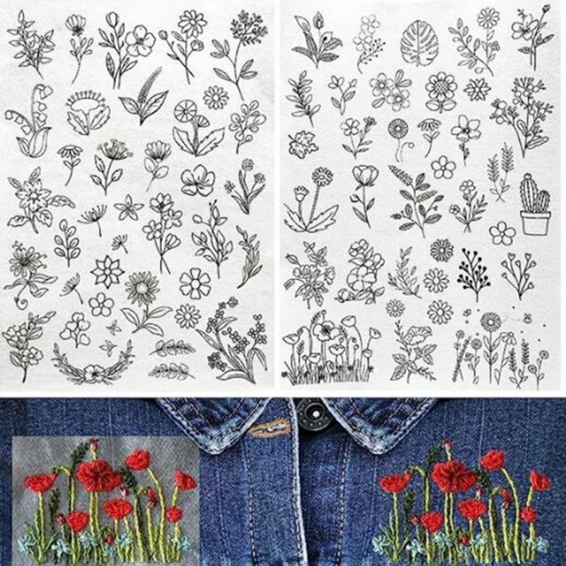 Stitching Embroidery Paper Water Soluble Embroidery Stabilizer Sewing DIY Crafts
