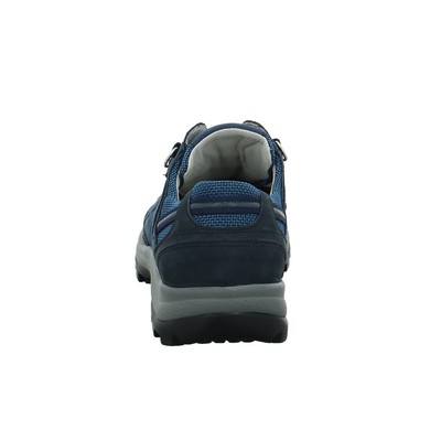 WALDLÄUFER WALDLÄUFER DAMEN HOLLY BLAUER LEDER/TEXTIL SCHNÜRSCHUH