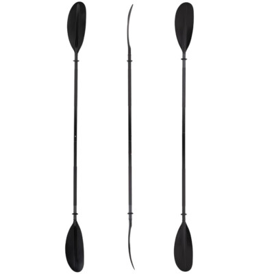 87/91 in Retractable Aluminum Kayak Paddles Adjustable Double-Ended Shaft Paddle