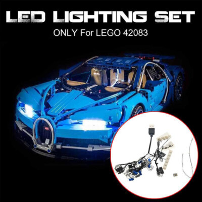 LED Beleuchtungs Licht Kit Für LEGO 42083 Technik Bugatti Chiron Spielzeug Toy