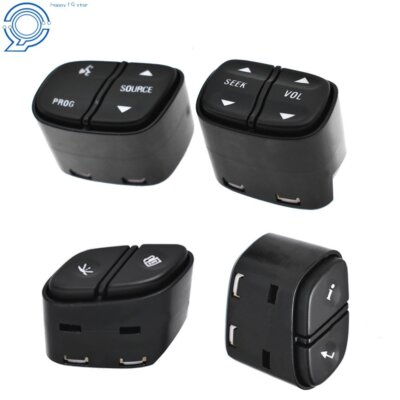 4* LED Light Steering Wheel Radio Volume Control Switch Button For Silverado GMC