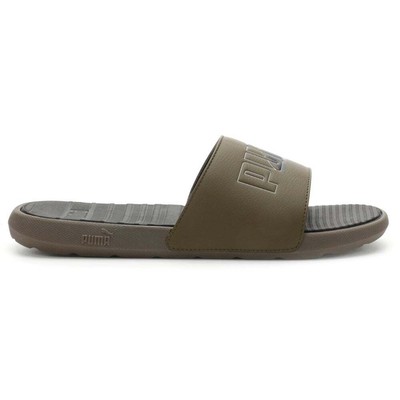 

Puma 38951302 Mens Cool Cat Fs Logo Slide Sandals Casual - Зеленый, Puma Cool Cat Fs Logo Slide