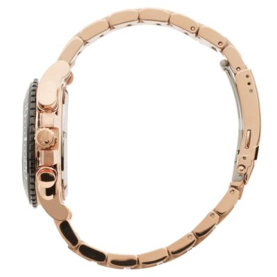 Pre-owned Bulova Rose Gold Mens Chronograph Watch Precisionist 98b213