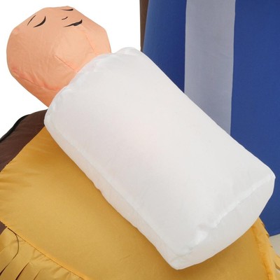 Home Accents Holiday 7 ft. Inflatable Nativity Scene