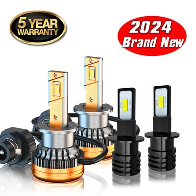 For BMW 745I 745LI 2002 2003 2004 2005 4x LED Faro de haz bajo+luz antiniebla