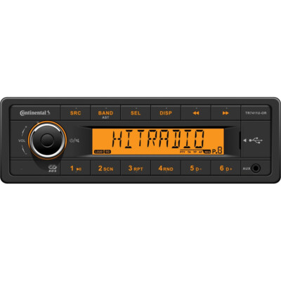 CONTINENTAL STEREO W/ AM/FM/USB/MP3/WMA - 12V