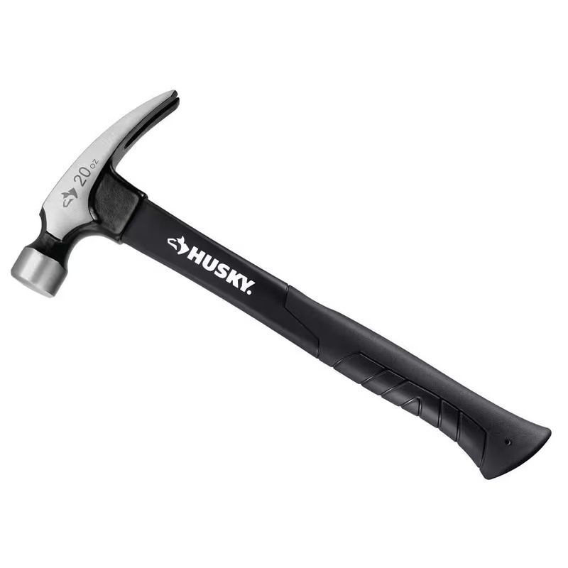Ripping Hammer 20oz Framing Hammer Magnetic Nail Starter Steel Head Ergonomic