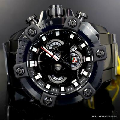 Pre-owned Invicta Star Wars Darth Vader Grand Octane Black Steel Swiss Mvt 63mm Watch