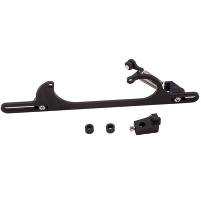 1pc Billet Aluminum Throttle Cable Carb Bracket For 4150 4160 Carburetor