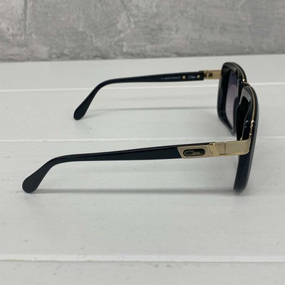 Pre-owned Cazal Sunglasses  Legends 616/3 001 56 18 140 Black Gold Grey Gradient 100% Authe In Gray