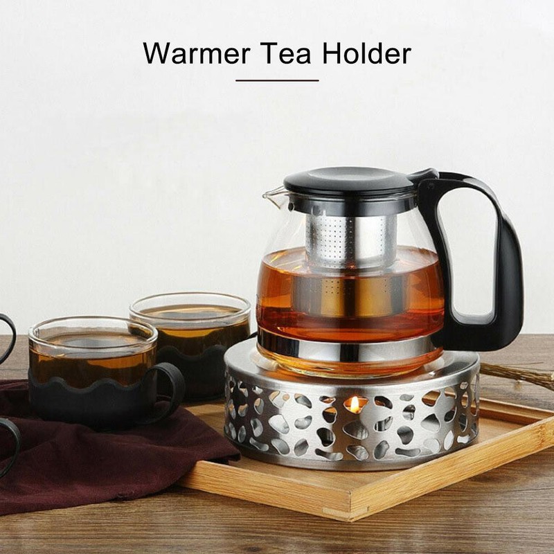 Candle Warmer Heating Base Holder Tea Warmer Teapot Round Base Teapot Holder