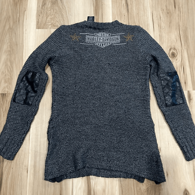 Harley davidson shop knit sweater