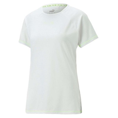 

Puma First Mile X Crew Neck Short Sleeve Athletic TShirt Womens Size  Casual T, Белый