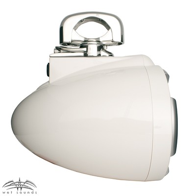 Wet Sounds ICON8-WSC ICON Series Swivel Clamp Wake Tower Speakers w/ Covers