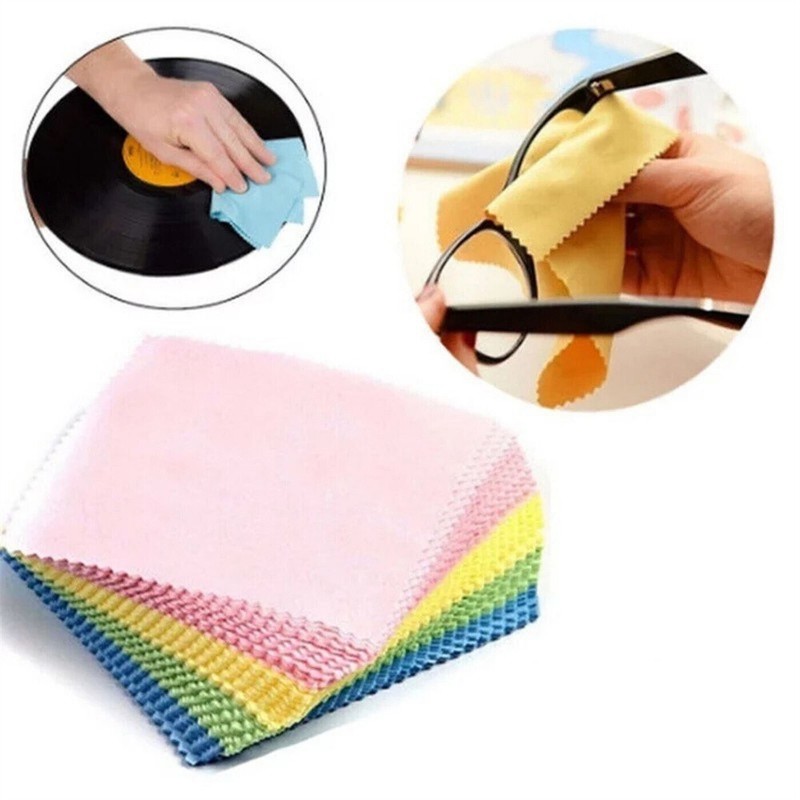 10/100X Cleaning Cloth Glasses Screen Sunglasses Phone Camera Lens Wholesale