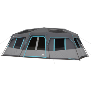 Ozark Trail 20 X 10ft Dark Rest Instant Cabin Tent For 12 Person