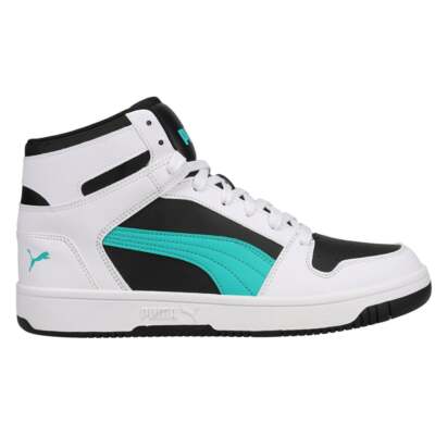 

Puma Rebound Layup High Top Мужские белые кроссовки Повседневная обувь 369573-26, Белый, Puma Rebound Layup High Top