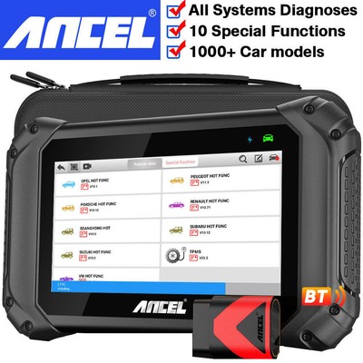 ANCEL Car Bluetooth OBD2 Scanner Full Systems Bidirectional Test Diagnostic Tool