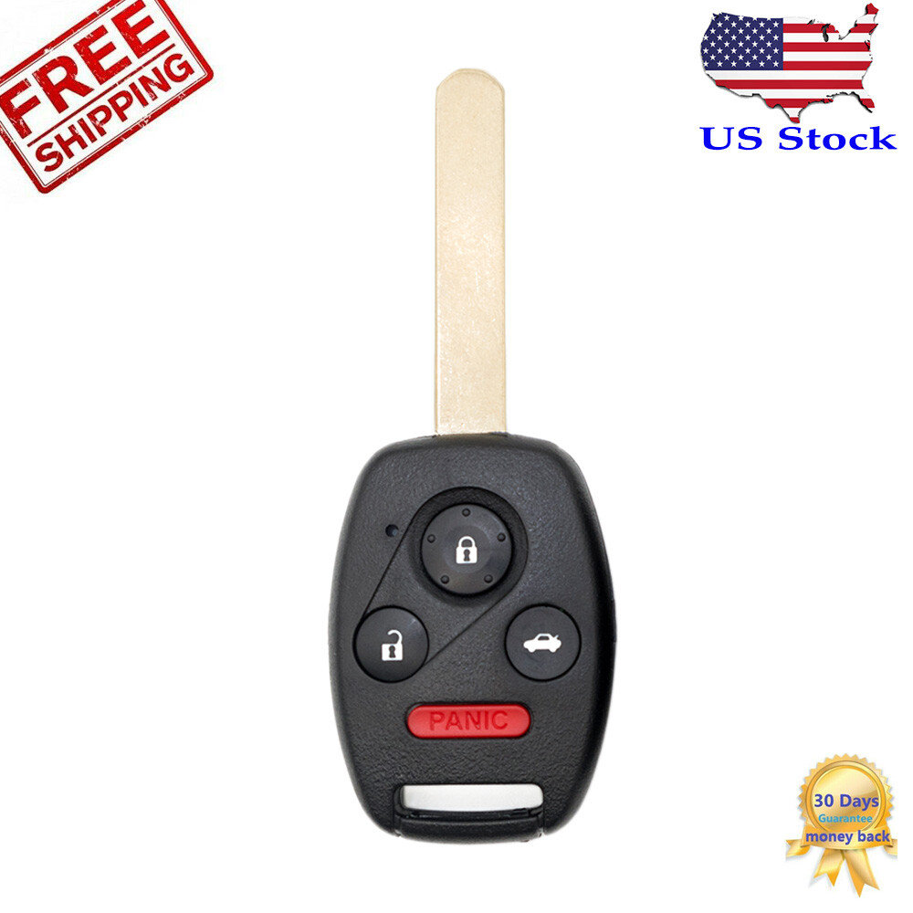 ::2 For Honda Civic EX SI 2007 2008 2009 2010 2011 2012 2013 Remote Car Key Fob