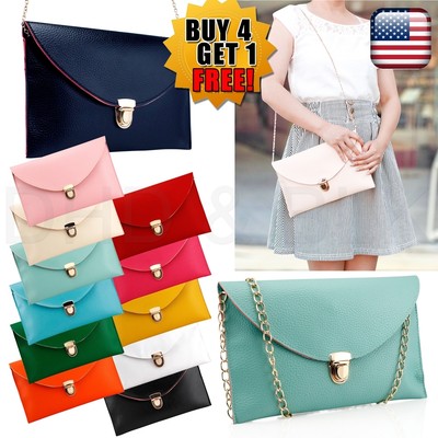 Fashion Women Handbag PU Shoulder Messenger Bag Women Satchel Tote Purse Bags