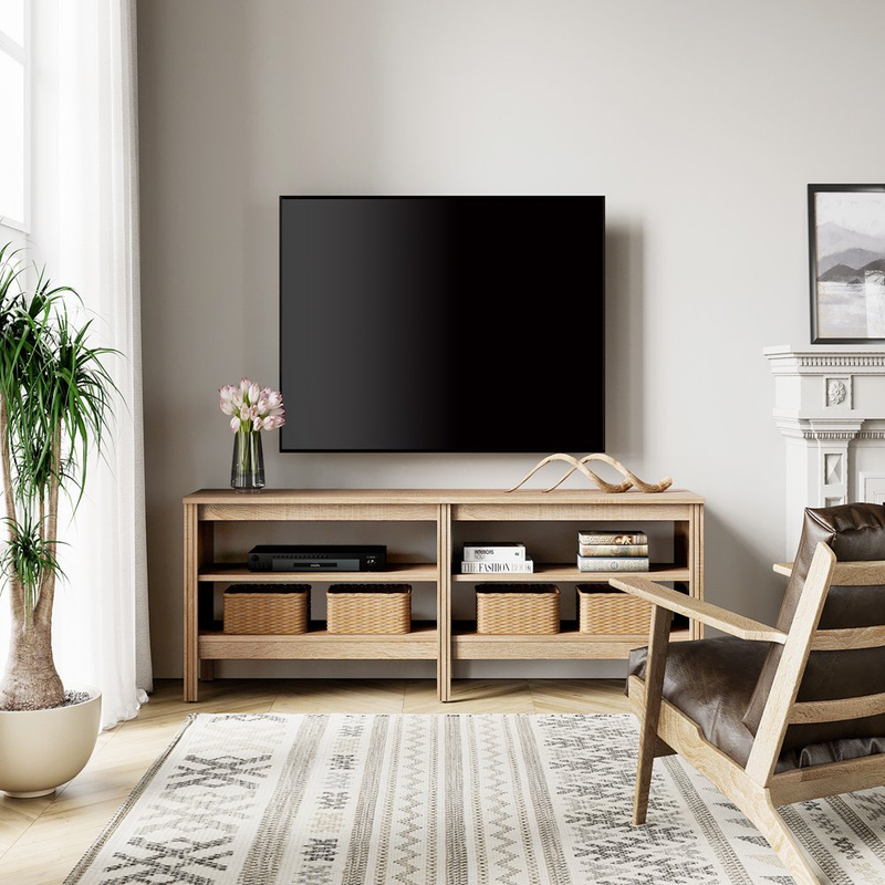 For 75 Inch Tv Stands, Media Console Entertainment Center Television Ta