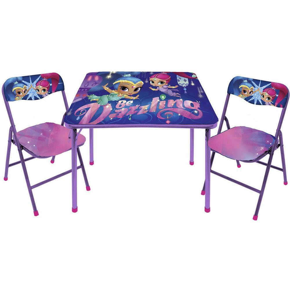 kids fold away table and chairs
