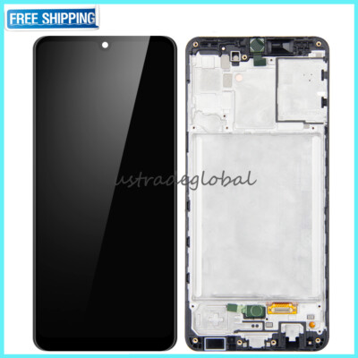For Samsung A31 A315 SM-A315G A315F LCD Display Touch Screen Digitizer + Frame