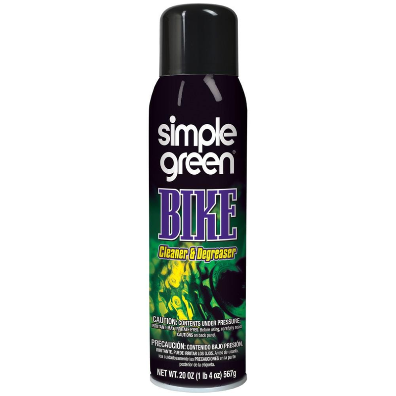 NEW Bike Cleaner and Degreaser Aerosol 20 oz. Rids Caked-on Dirt Dust and Mud