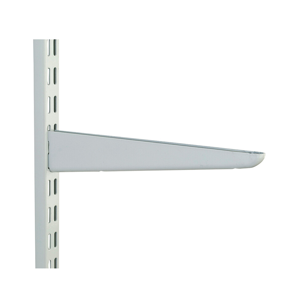 White Twin Slot Shelving Uprights 