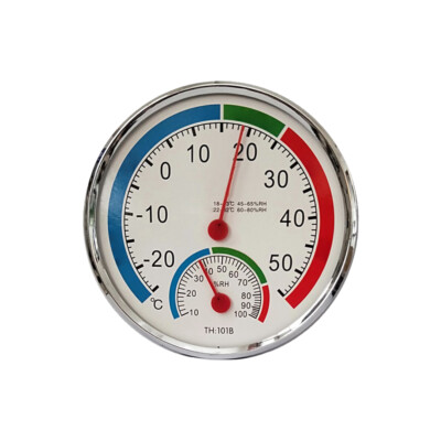 Temperature Humidity Meter Hygrometer Thermometer Analog Monitor Room Greenhouse